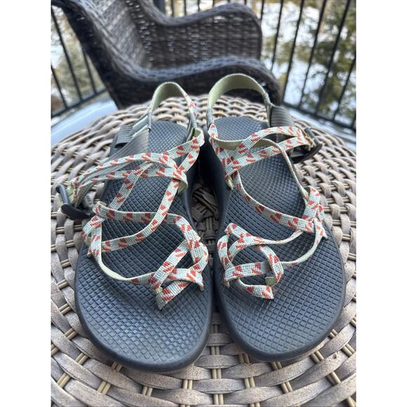 Chaco Women’s Sandals 9 ZX2 Classic Casual Slingback Outdoor Flat Water Teal - Picture 2 of 15